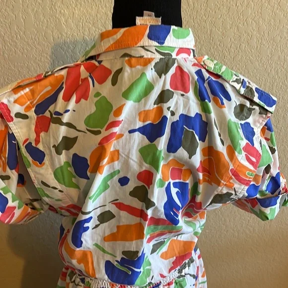 Vintage colorful dress - Picture 4 of 4